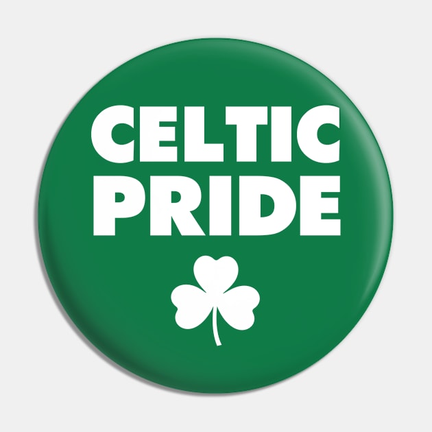 Celtic Pride Shamrock Pin by capognad