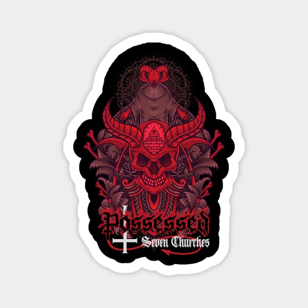 Possessed The Exorcist Magnet by NEW ANGGARA