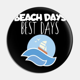 Vacaton Beach day Pin