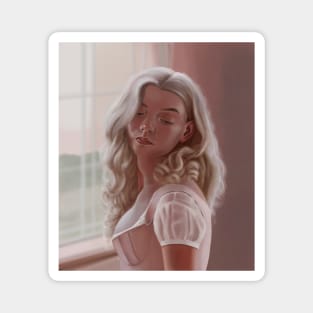 Anya Taylor-Joy as Emma by Jane Austen Magnet