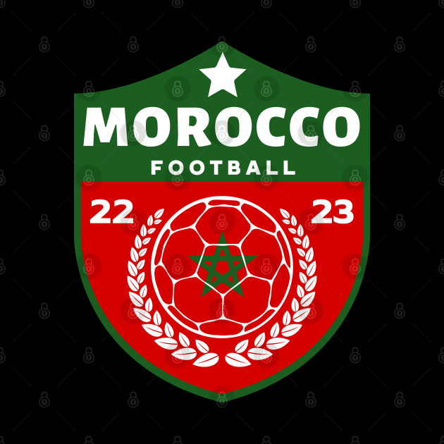 Morocco Football by footballomatic