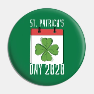 St Patrick's Day 2020 Pin