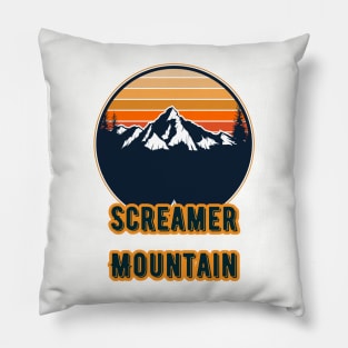 Screamer Mountain Pillow