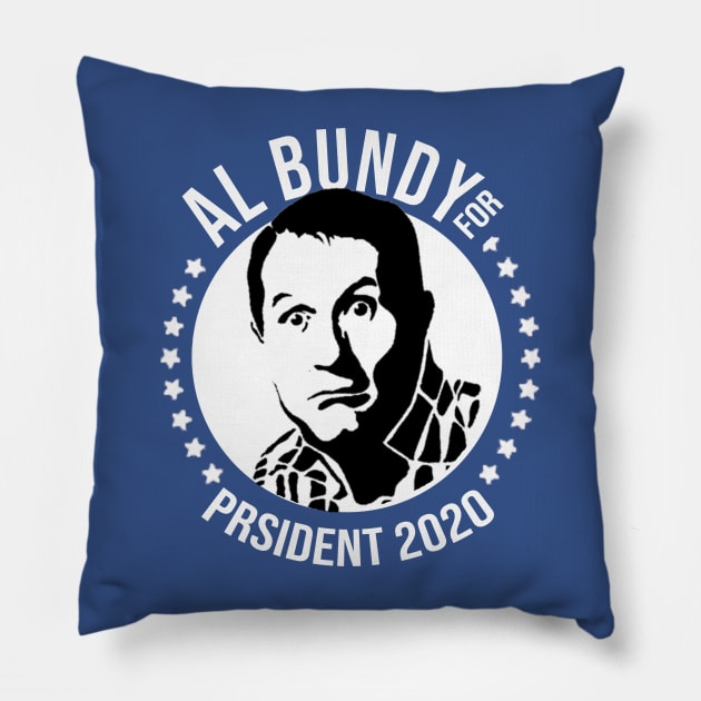 Al Bundy For President Pillow by Doxie Greeting