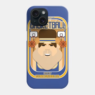 Basketball Blue Gold - Court Dunkdribbler - Bob version Phone Case