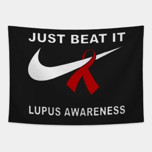 Just Beat It - Lupus Awareness Tapestry