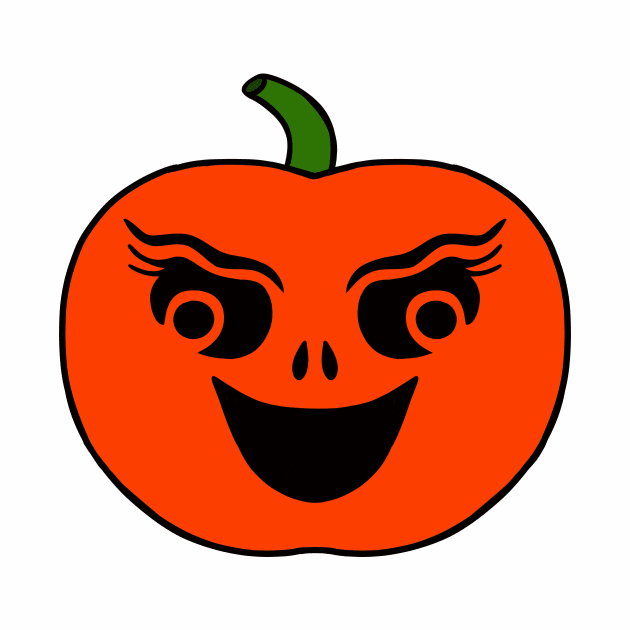 FLIRTY Funny Halloween Pumpkin by SartorisArt1