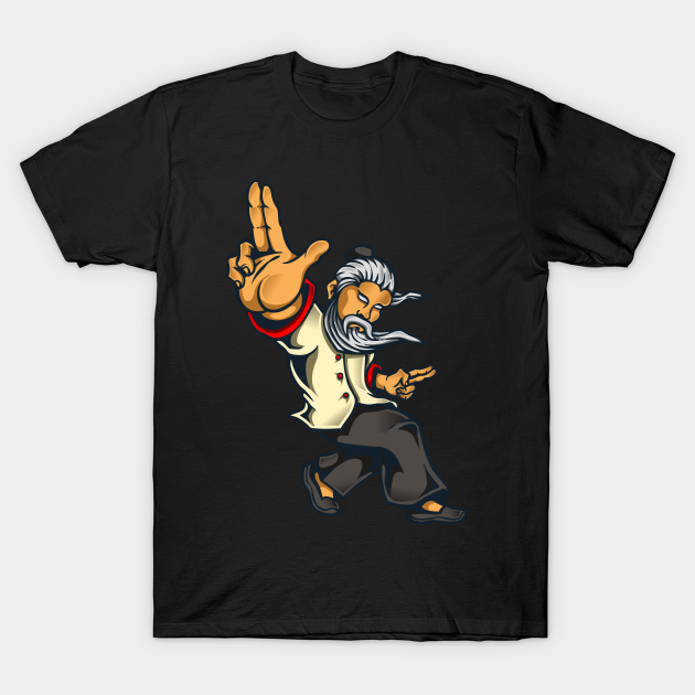 Discover Quad Fang Finger Style - Cartoon - T-Shirt