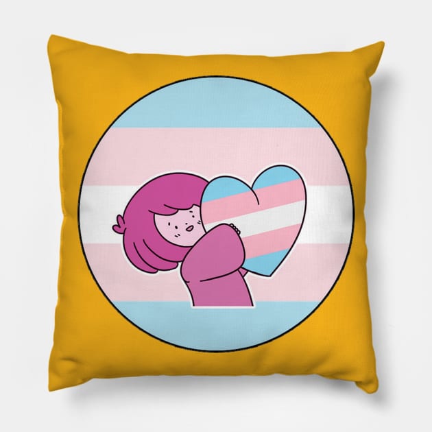 Transgender Pillow by lanaflowerz