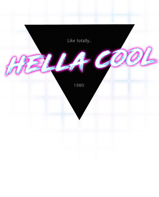 Hella Cool! Kids T-Shirt by ZeroRetroStyle