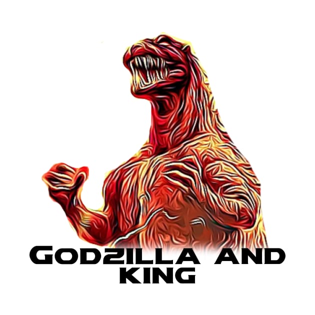 Godzilla and king by Pixy Official