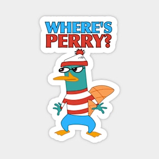 Where's Perry Waldo? Magnet