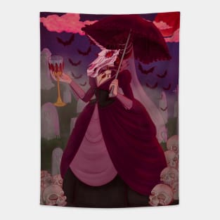 Vampire Bride Tapestry