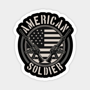 AMERICAN SOLDIER POSTER Magnet