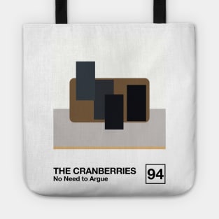 The Cranberries / Minimal Style Graphic Artwork Design Tote
