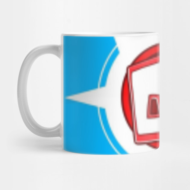 Roblox On Light Blue Roblox Mug Teepublic - roblox coffee cup