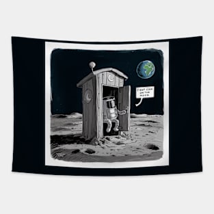 Can on the moon! Tapestry