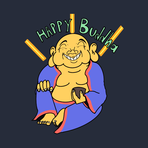 Happy Buddha by dalek1384@gmail.com