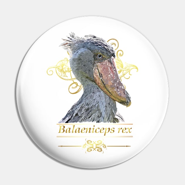 Shoebill Pin by obscurite