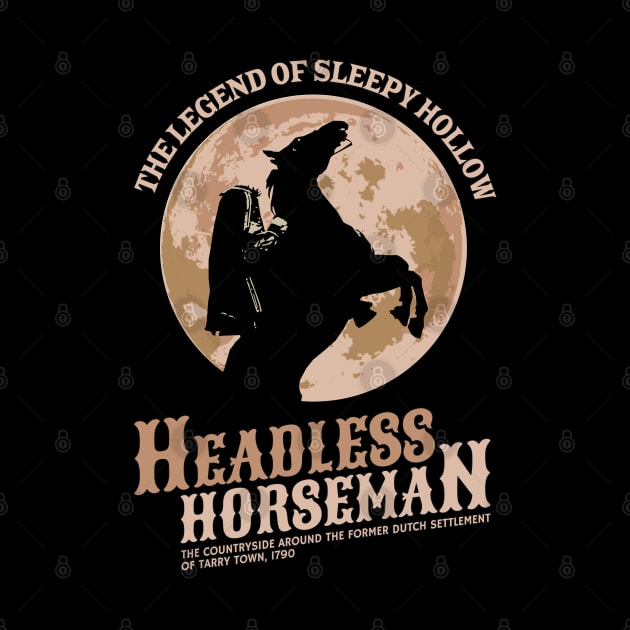 Headless Horseman the Legend of Sleepy Hollow by KewaleeTee