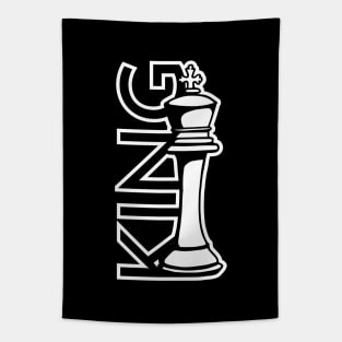 The King - Chess Game Tapestry