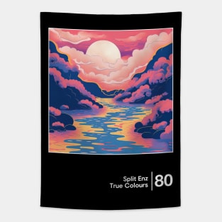 True Colours - Minimalist Graphic Design Artwork Tapestry