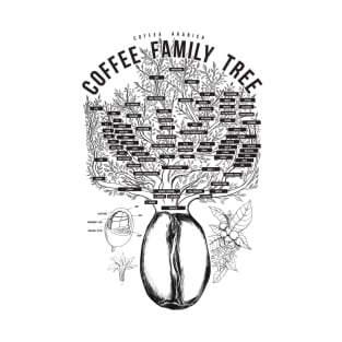 Coffee plant family tree T-Shirt