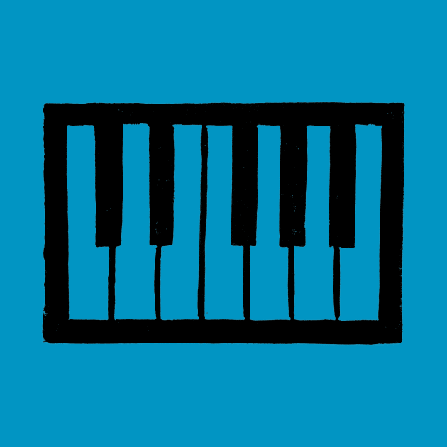 Piano Keys by Ian Margolycz