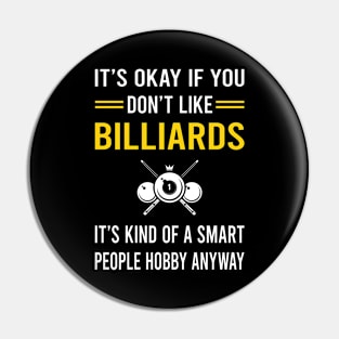 Smart People Hobby Billiards Pin