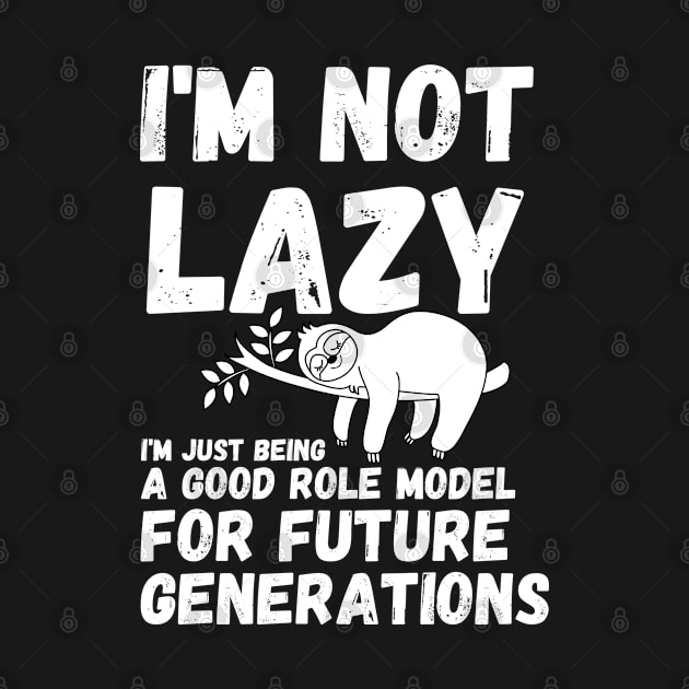 energy saving mode - I'm not lazy - sarcastic saying by mo_allashram