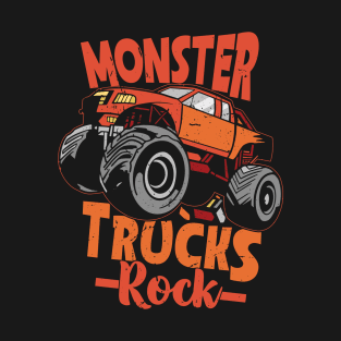 Monster Trucks Rock T-Shirt