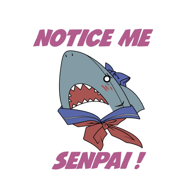 Senpai Shark by VCalavera