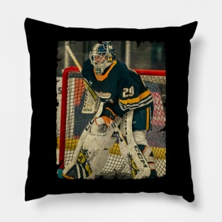 Kayden Hargraves in Augustana Vikings (CCHA, NCAA) Pillow