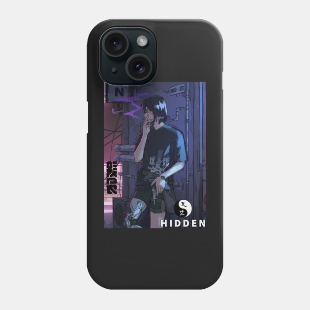 Cyber Yakuza Phone Case by Kanjiworldwide