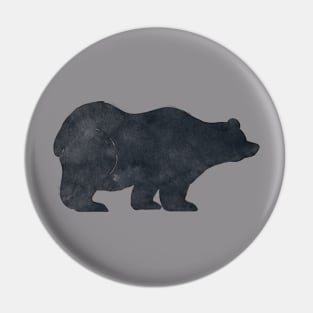 Bear Inkpress Artwork Pin