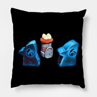 Bird Warriors protecting the nest Pillow