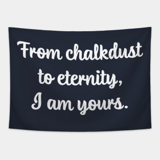 Elizabeth's Vows to Jack Chalkdust to Eternity Hope Lives Tapestry