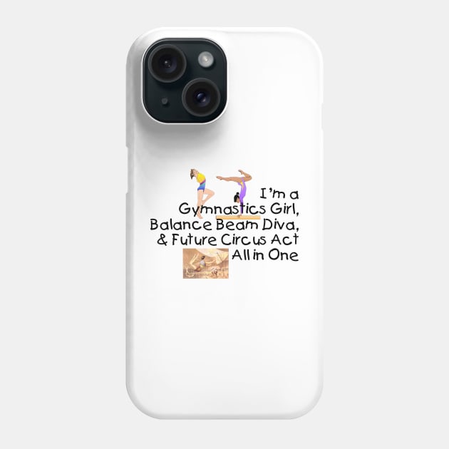 Gymnastics All in One Phone Case by teepossible