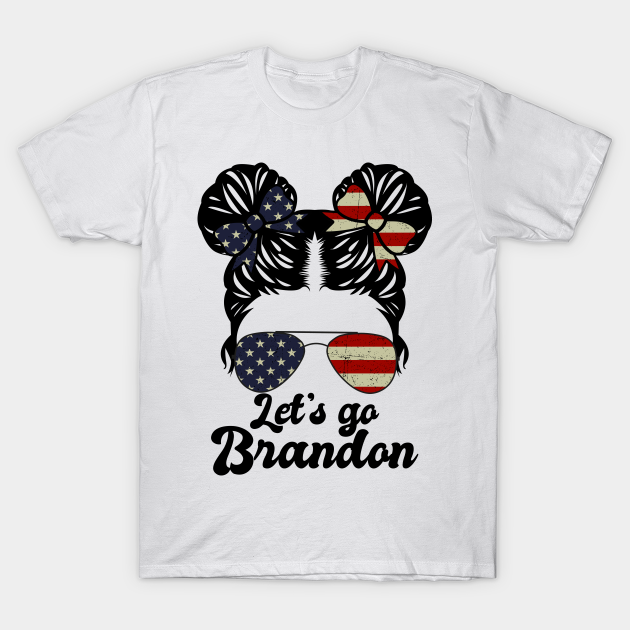 Discover Let's Go Brandon American Flag Womens - Lets Go Brandon - T-Shirt