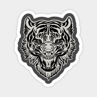 Tiger Roar Magnet