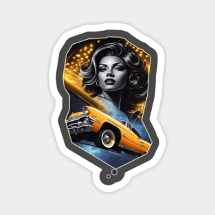 Lowrider Queen Magnet