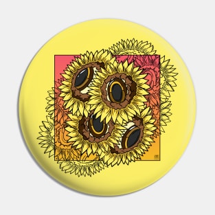 Sunflower Sees Pin