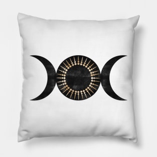 Triple Moon Pillow