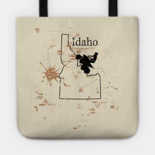 Idaho Off Road ATV Mud State Map Tote