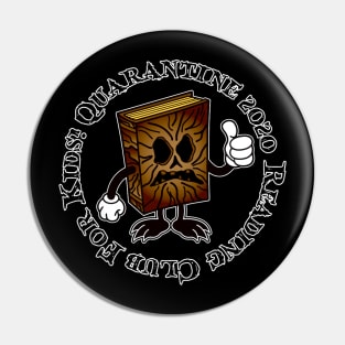 Quarantine 2020 Reading Club Pin