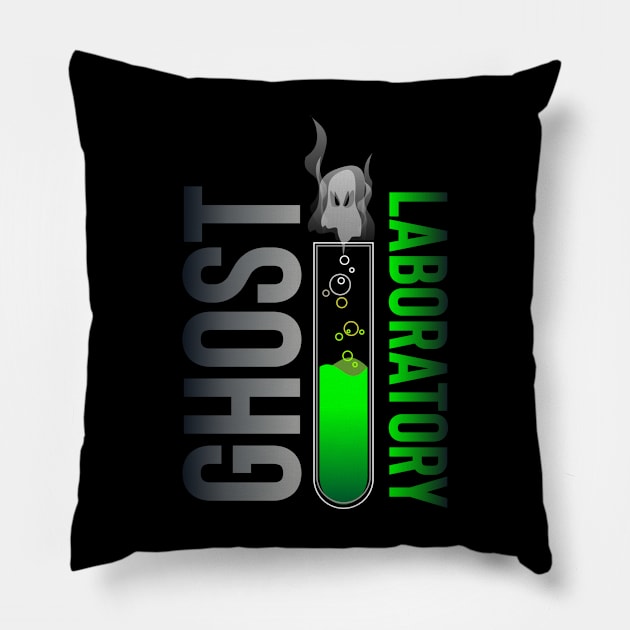 Ghost Laboratory Pillow by Markyartshop