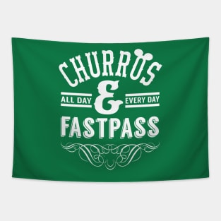 Churros and Fastpass Tapestry