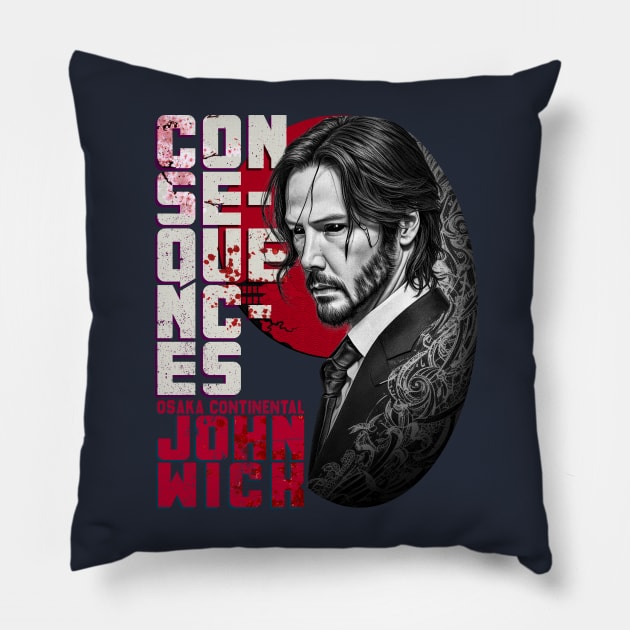 John Wick Pillow by Pictozoic