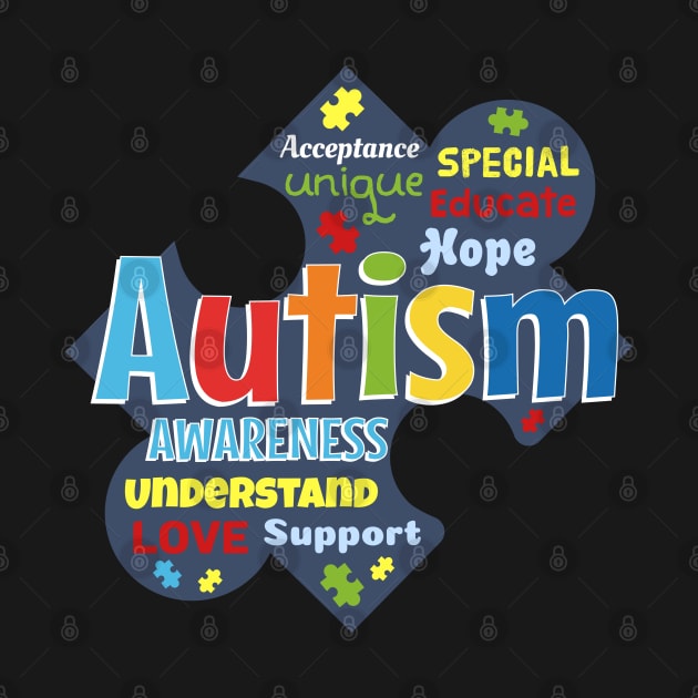 Puzzle Piece Autism Awareness by specaut