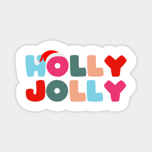 HOLLY JOLLY CHRISTMAS Magnet